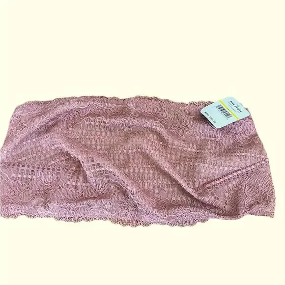 Free People Bra Camila Bandeau Vintage Rose M - Picture 5 of 6